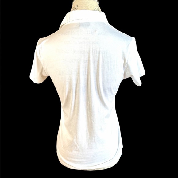 Ralph Lauren Golf ‘TAILORED GOLF FIT’ White Polo Shirt Sz S Retail $168 - Picture 4 of 7
